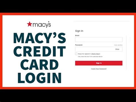 macy's credit card|macy's sign in account.